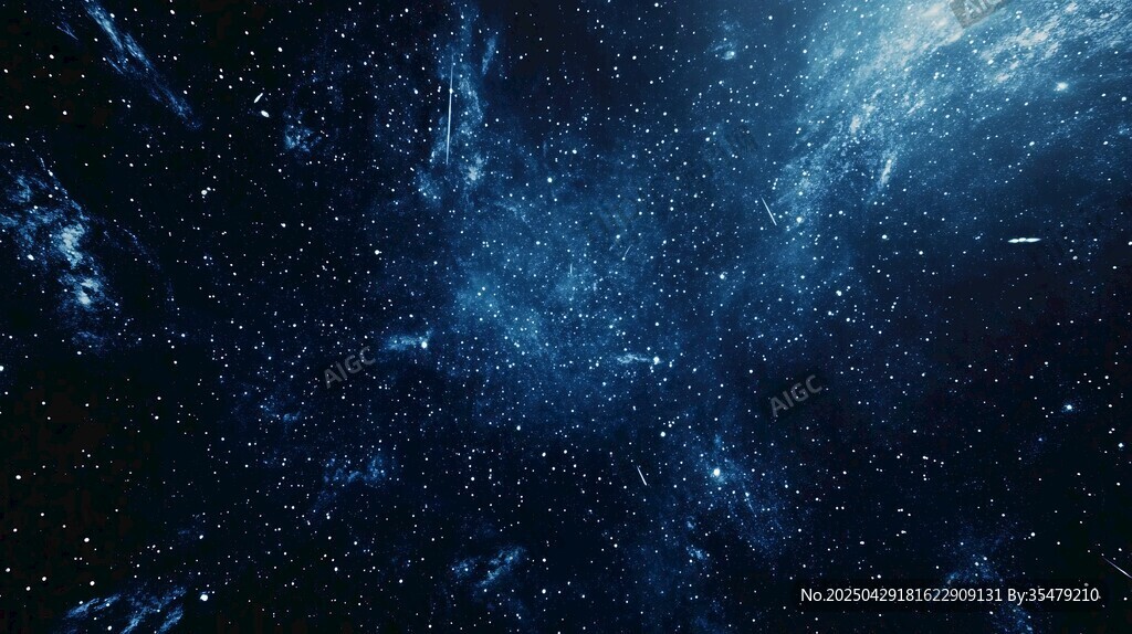 深邃梦幻的浩瀚星空世界