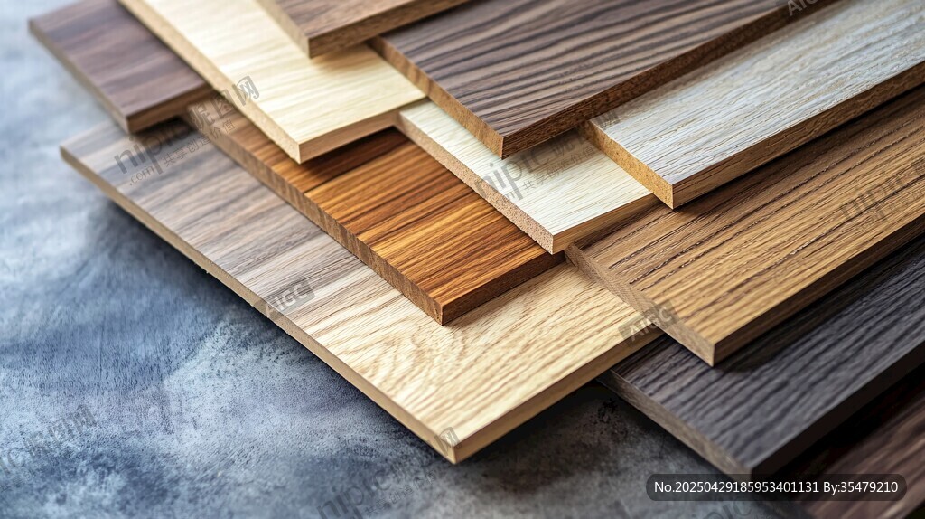 多样木纹板材展示