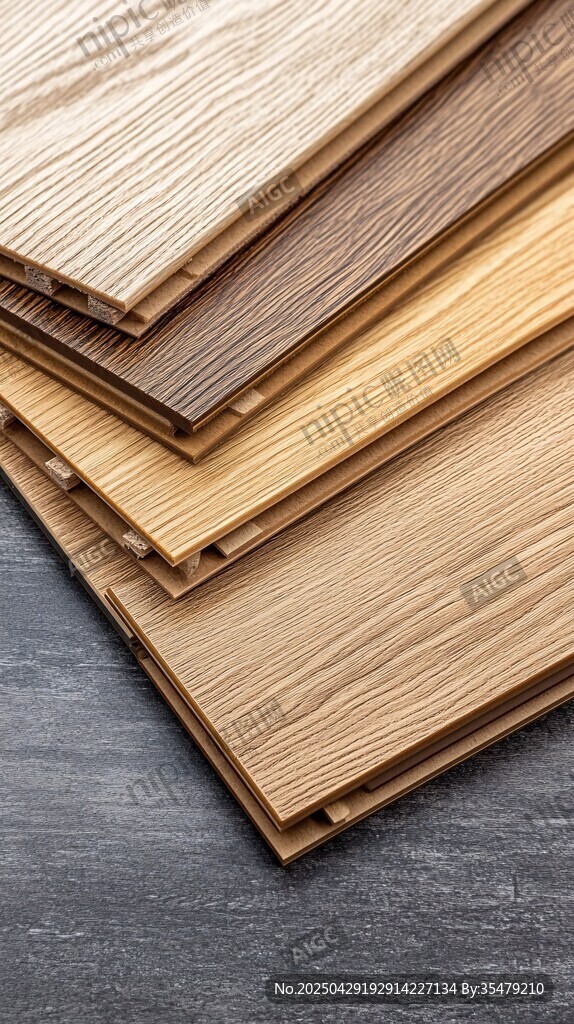 多样木纹地板展示