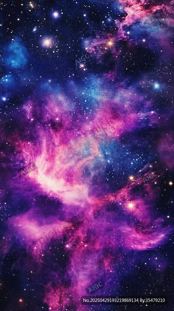 梦幻星云宇宙绚丽景象