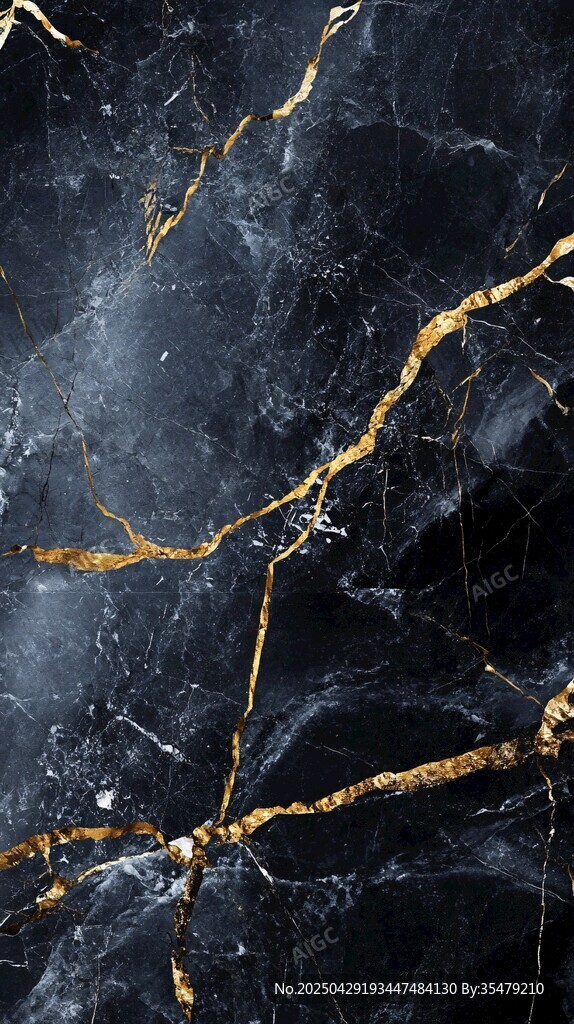 黑金大理石纹理