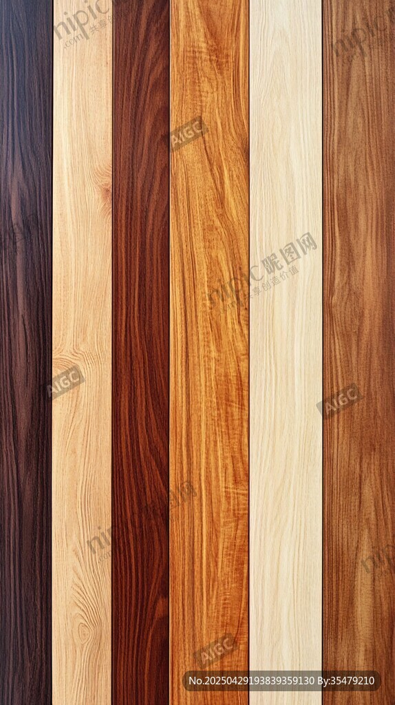 多样木纹板材展示