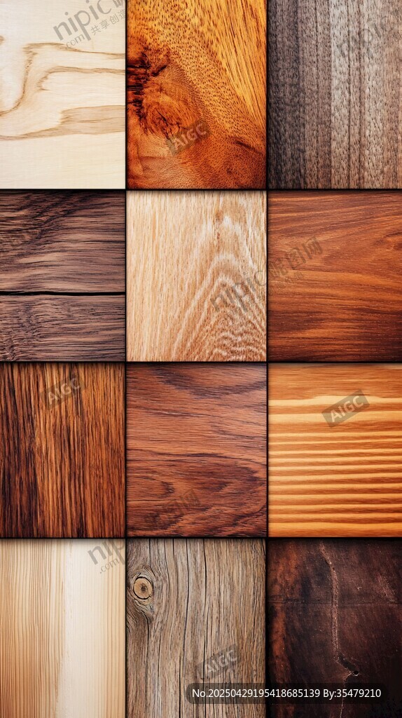 多样木纹展示