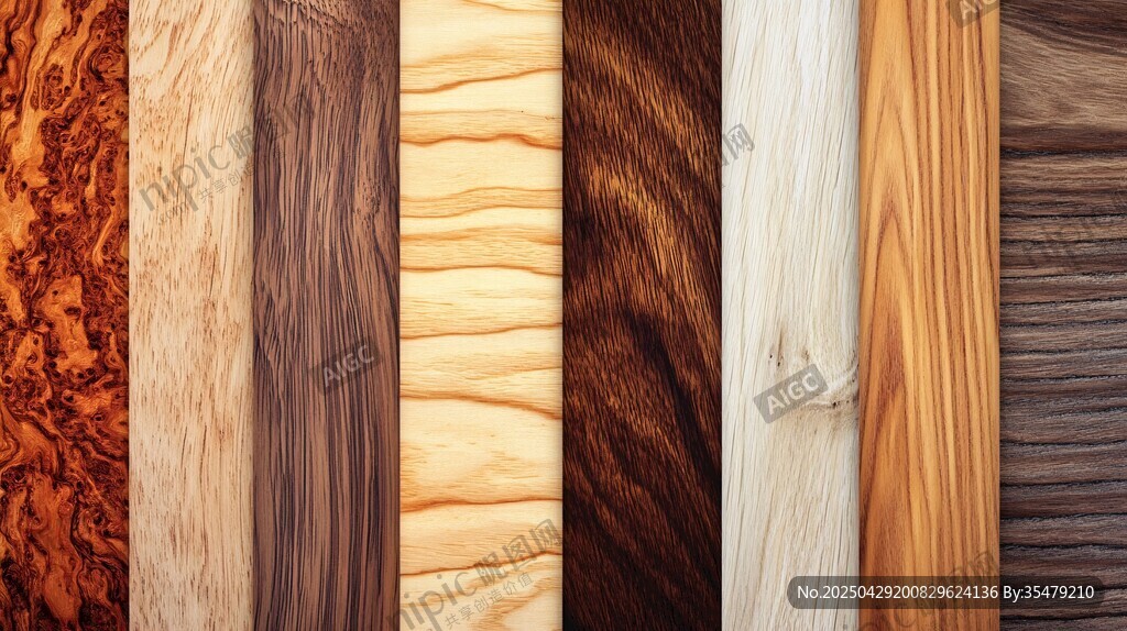 多样木纹展示