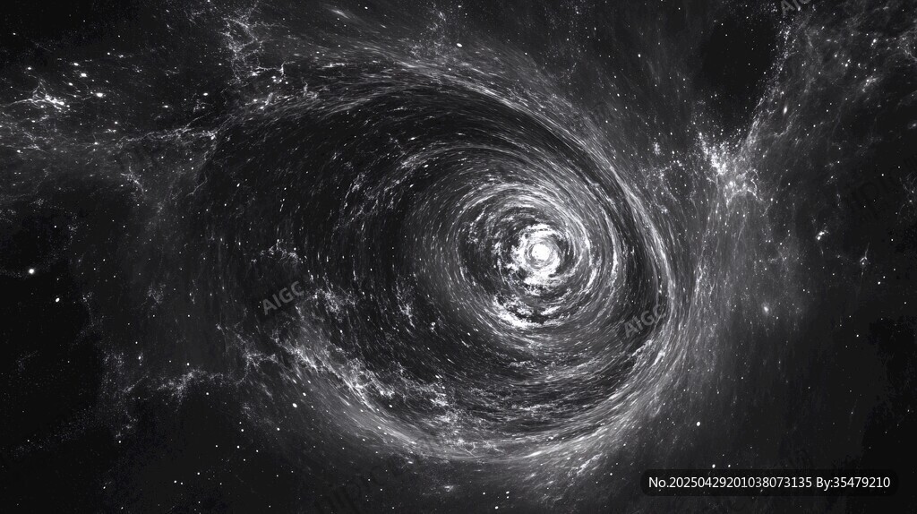 神秘宇宙漩涡星系图景
