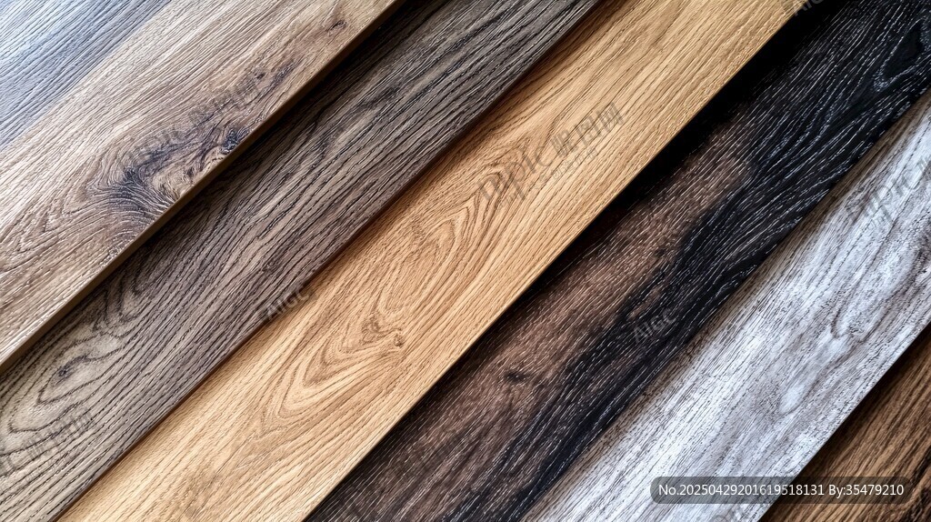 多样木纹地板展示