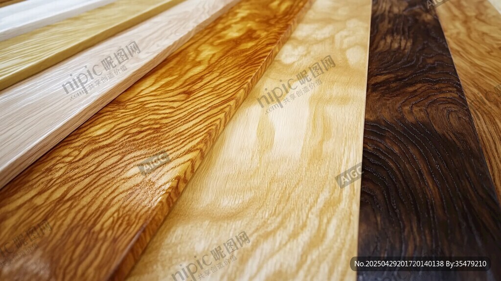 多样木纹板材展示