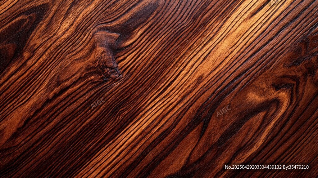 深棕色木纹木材纹理特写