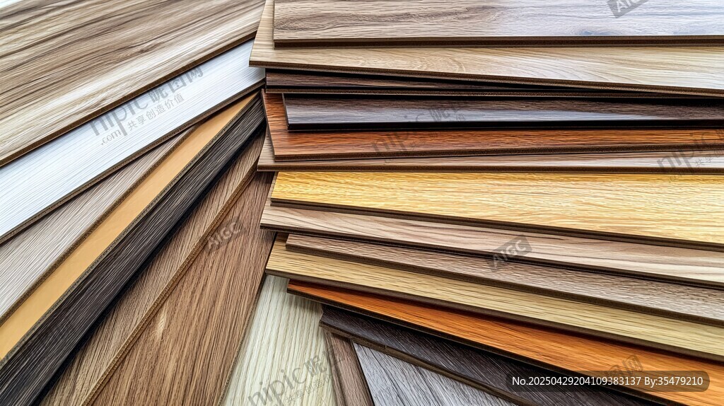 多样木纹板材展示