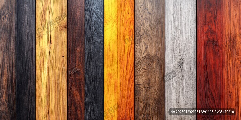 多样木材纹理展示