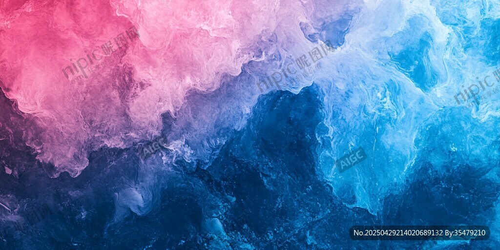 梦幻渐变色彩流体背景