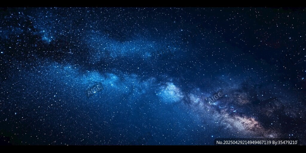 璀璨星河夜空美景