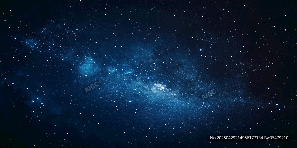 梦幻深邃星空背景图
