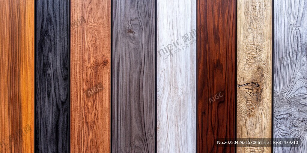 多样木纹板材展示