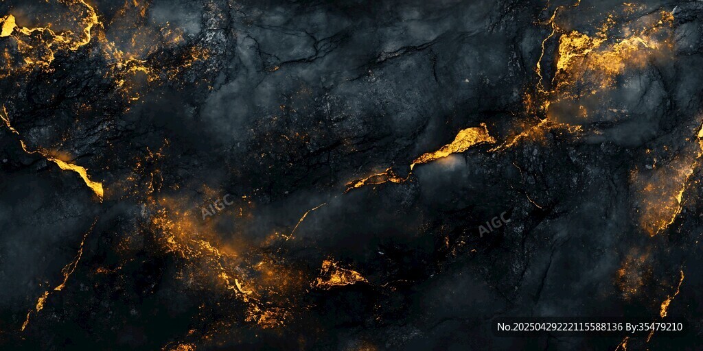 黑金大理石纹理背景图