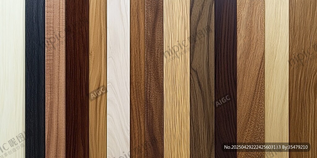 多样木纹板材展示