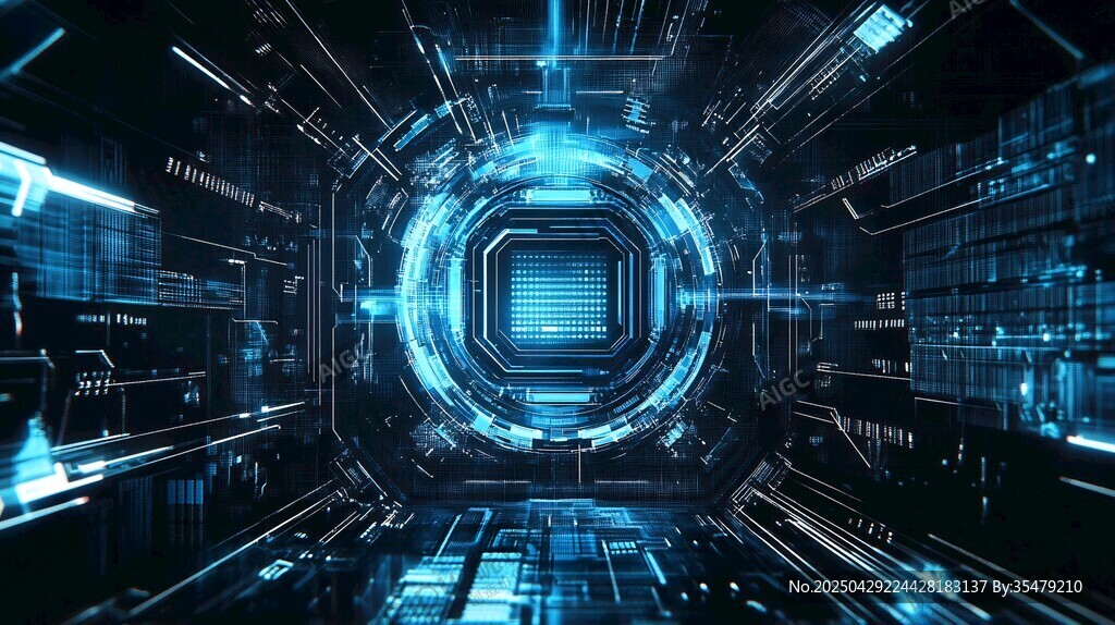 科技感未来空间视觉盛宴