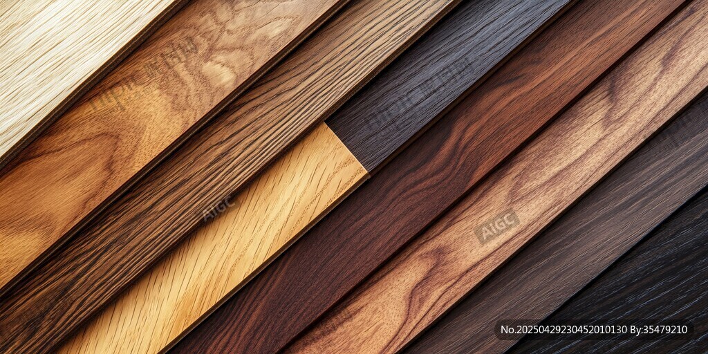 多样木纹板材展示