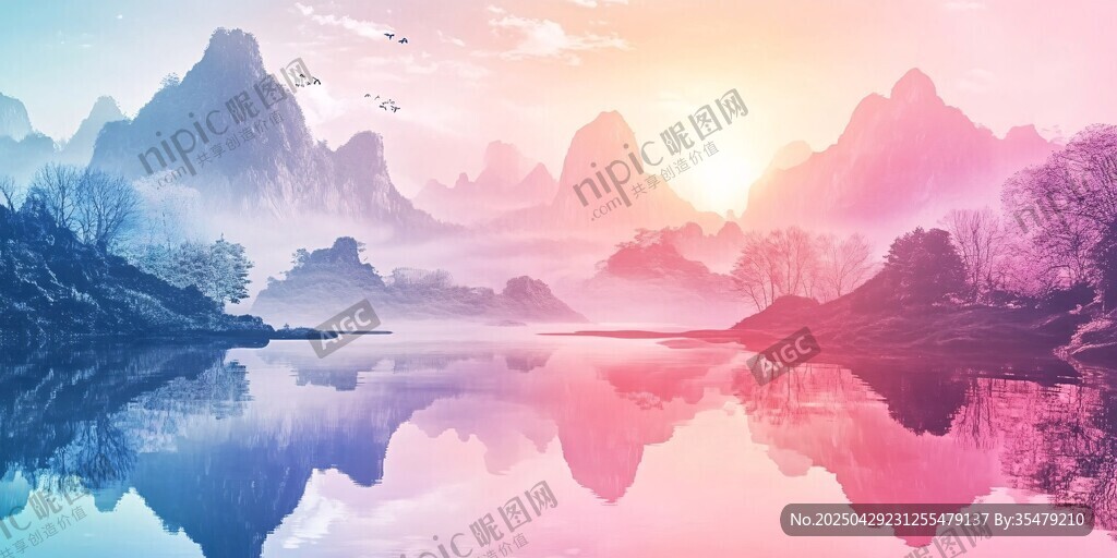 梦幻山水间的绝美风光