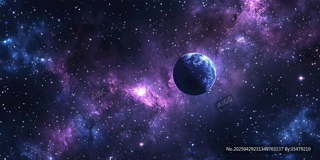 梦幻宇宙中的蓝色星球