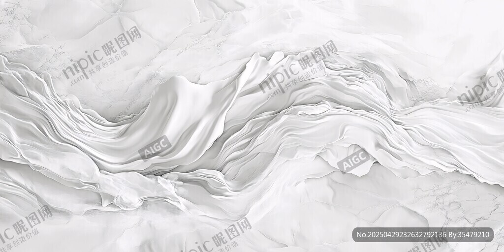 白色大理石纹理艺术背景