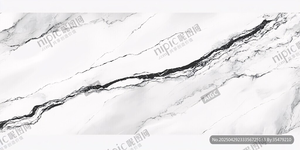 黑白大理石纹理背景图
