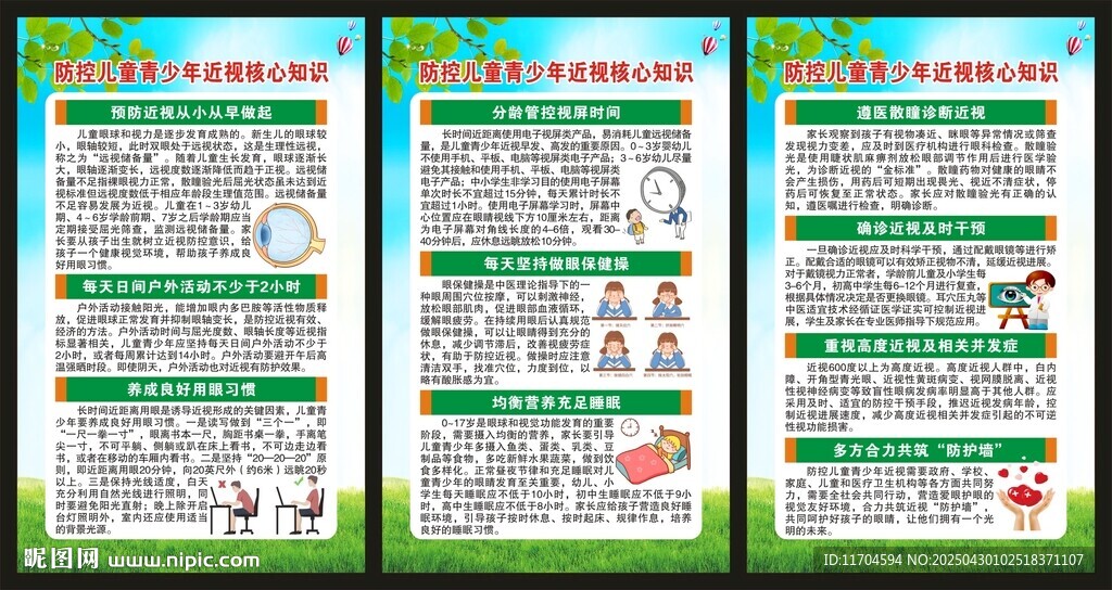 健康教育知识展板