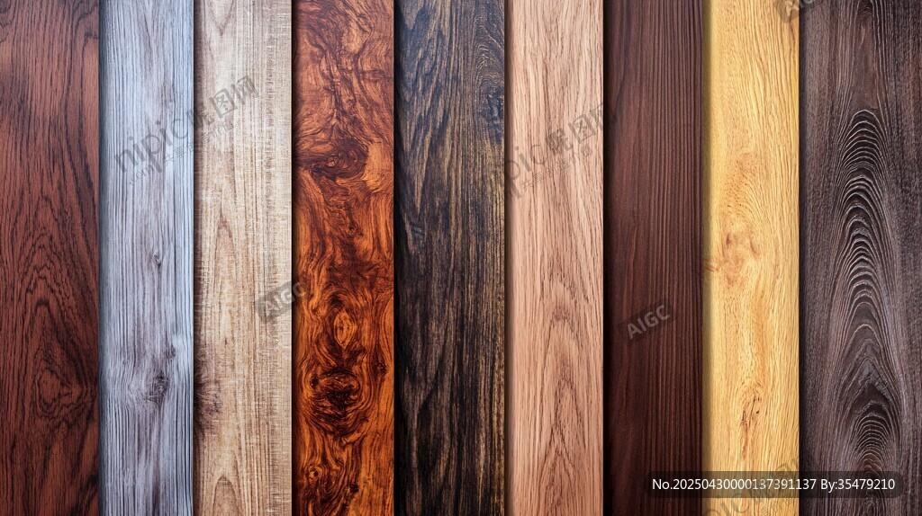 多样木材纹理展示