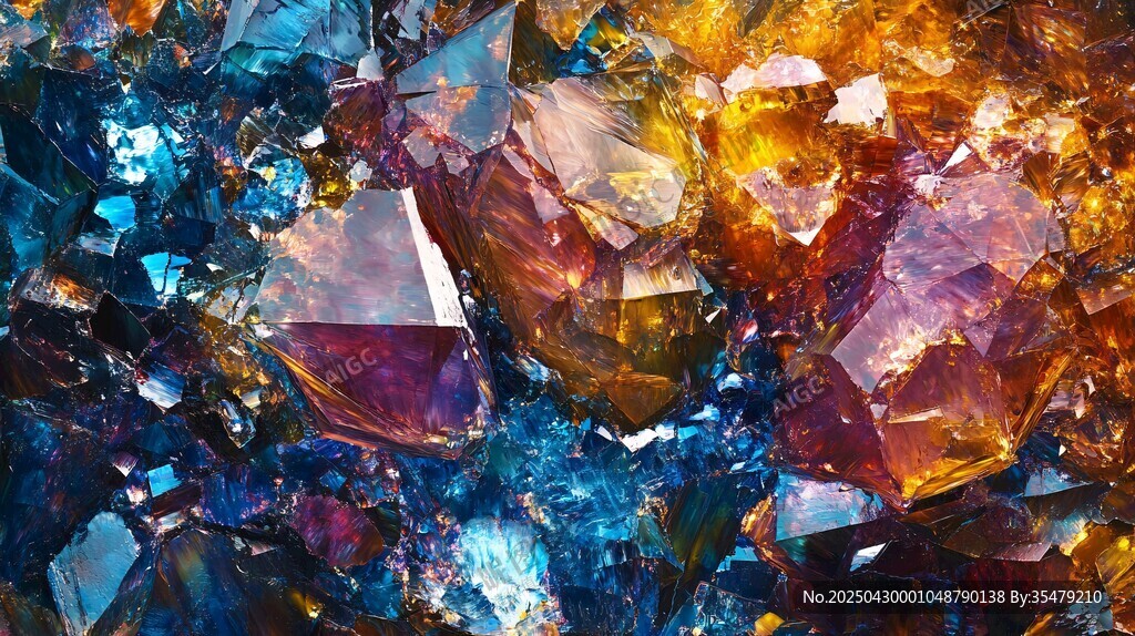 绚丽多彩的梦幻晶体世界