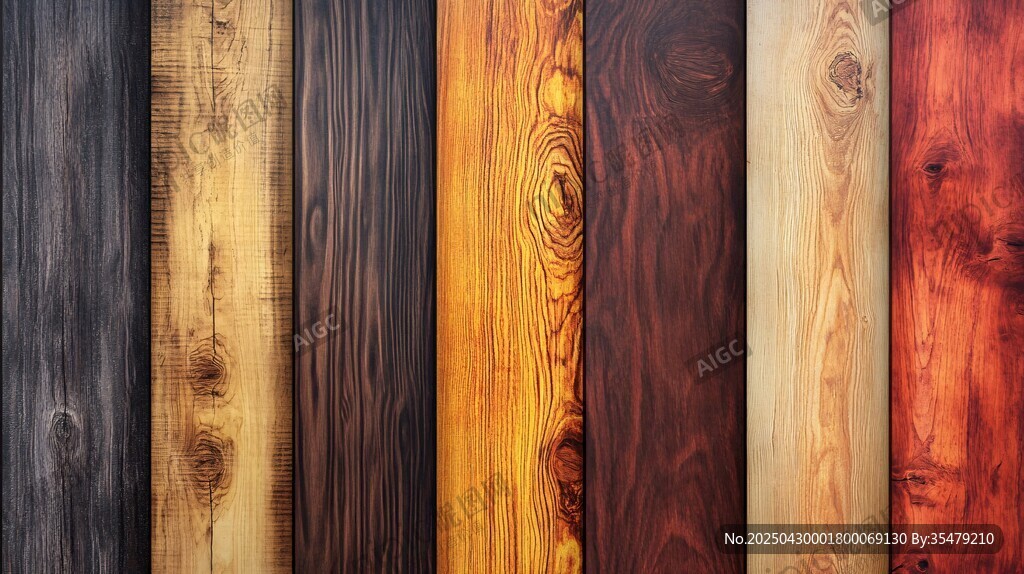 多样木纹板材展示