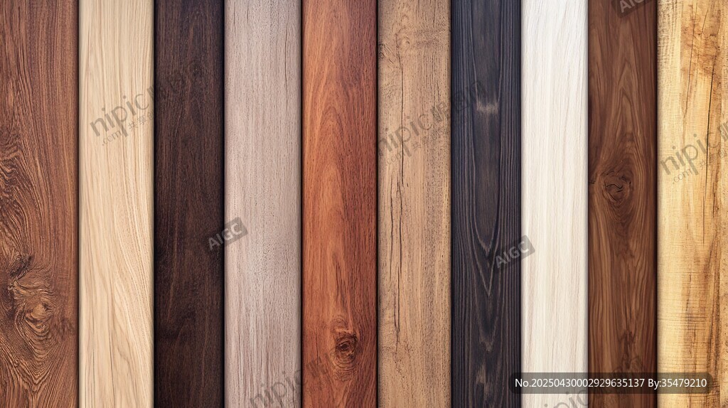 多样木纹板材展示