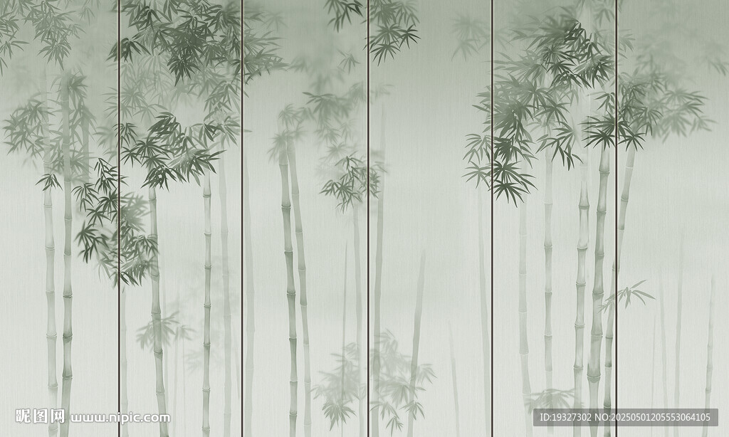 水墨竹子