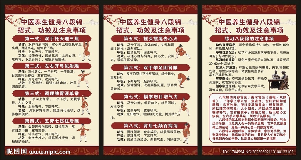 中医养生知识展板