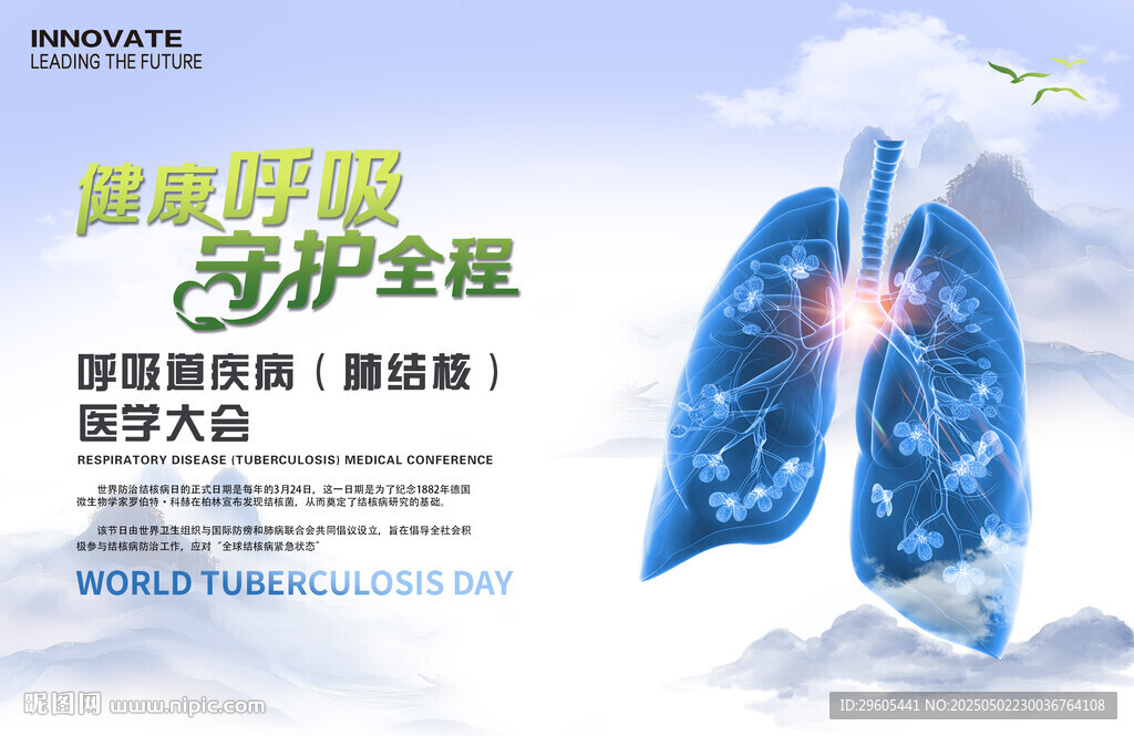 肺结核 医学会议展板