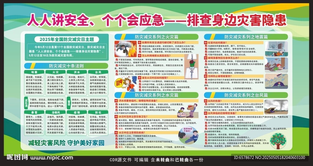 2025防灾减灾日