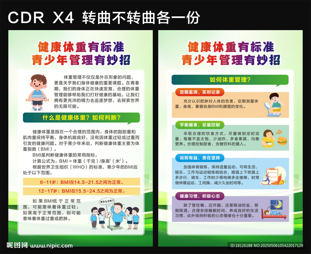 青少年体重管理年预防肥胖