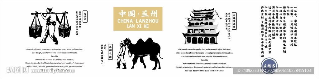 兰州牛肉面文化墙