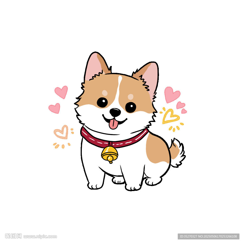 可爱柯基犬 萌趣小宠物