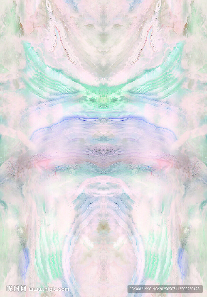 梦幻渐变抽象艺术图案