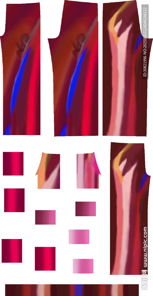 裤子渐变