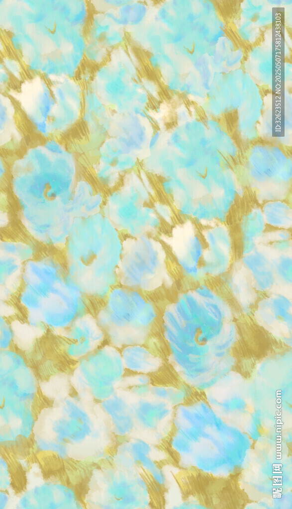 扎染花