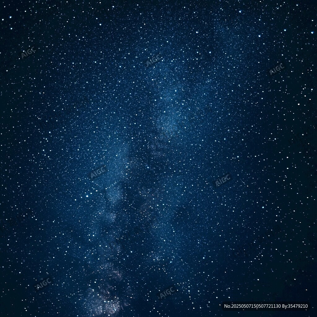 深邃星空 繁星闪烁