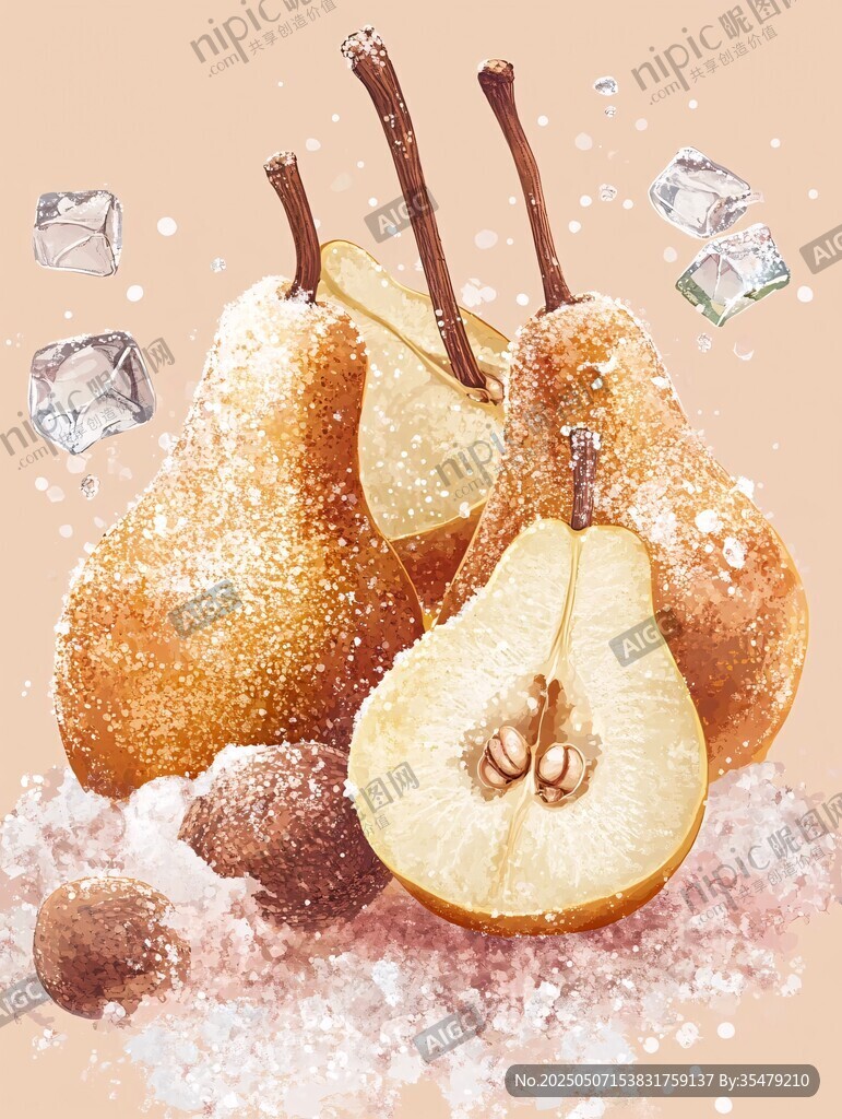 冰冻雪花梨 甜蜜清凉感
