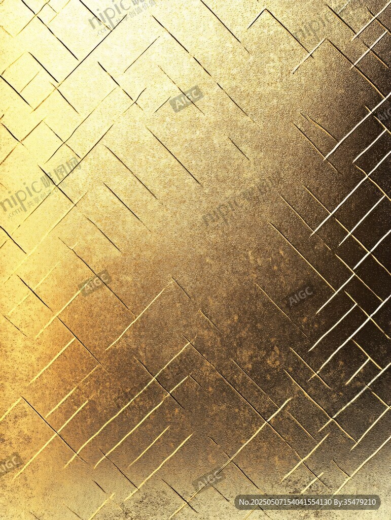 金色金属质感菱形纹理背景