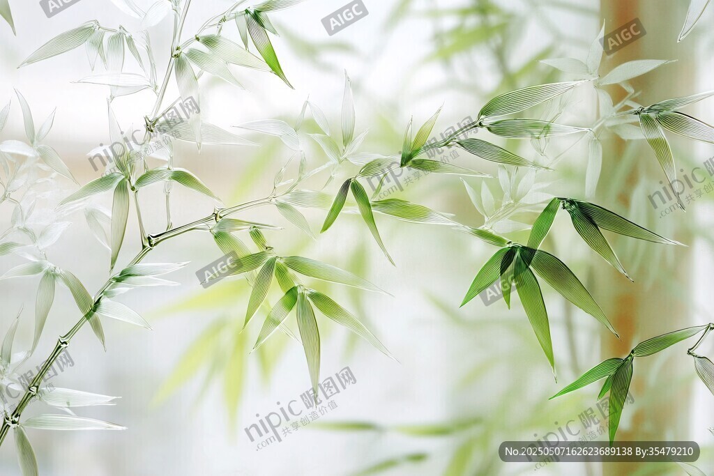 清新翠竹 尽显自然之美