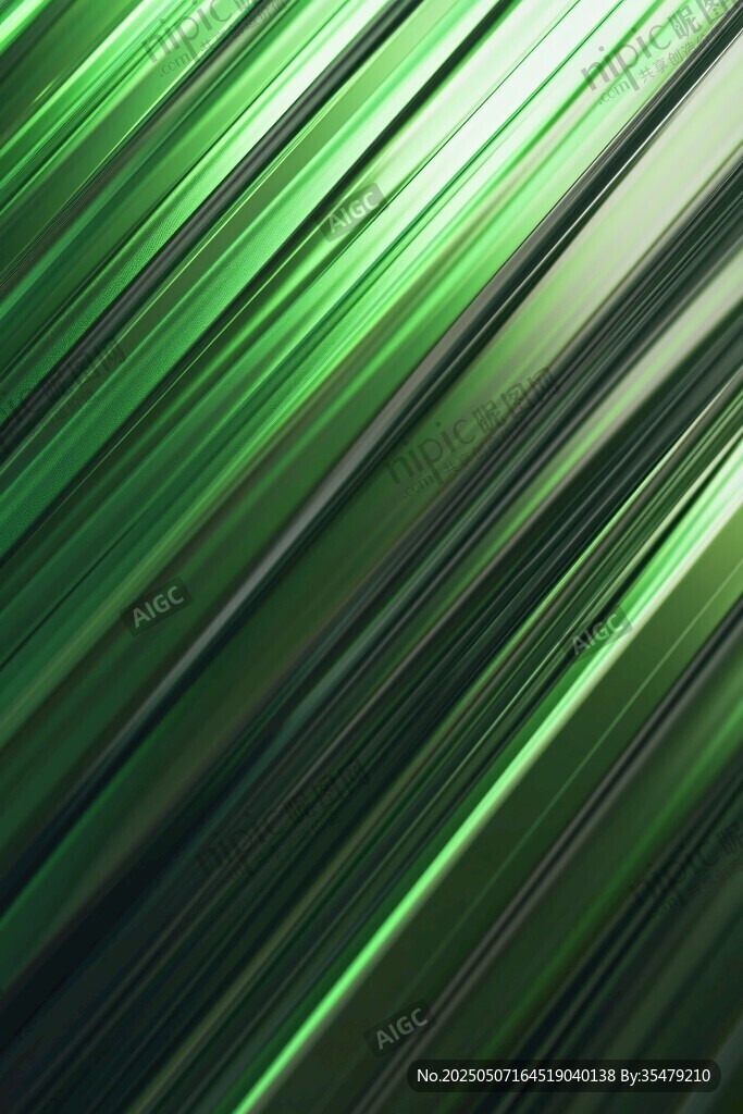 动感绿色斜线背景纹理