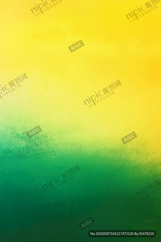 黄绿渐变梦幻背景图