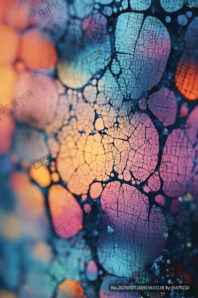 梦幻斑斓的微观纹理世界