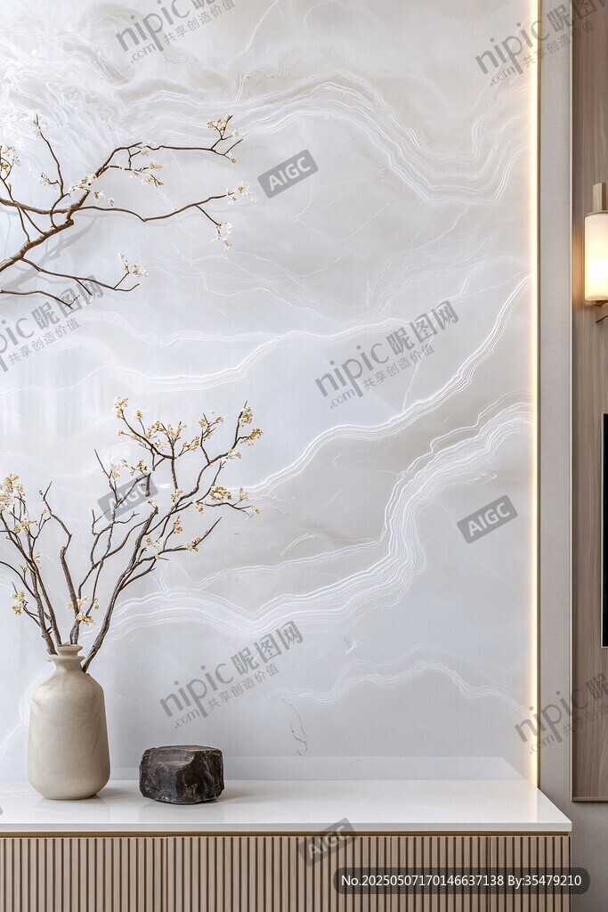中式简约风墙面装饰摆件