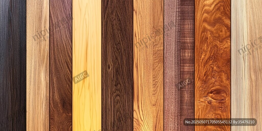 多样木材纹理展示